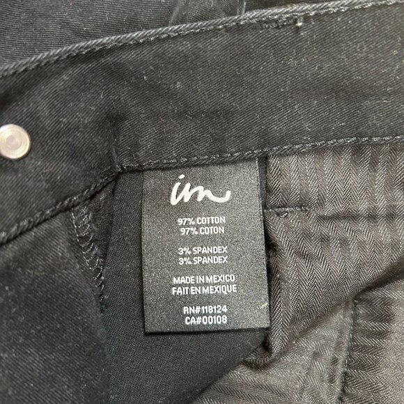 Imperial Motion Black Cotton Chinos - Picture 4 of 4